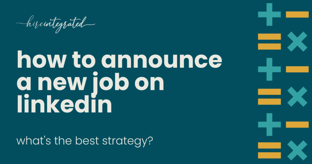 A Guide for When to Update LinkedIn with New Job Hire Integrated